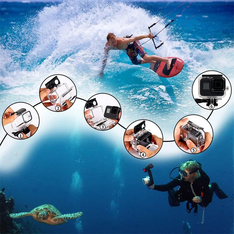 Waterproof Case for GoPro Hero - огляд і ціна Fishing Boat Cover