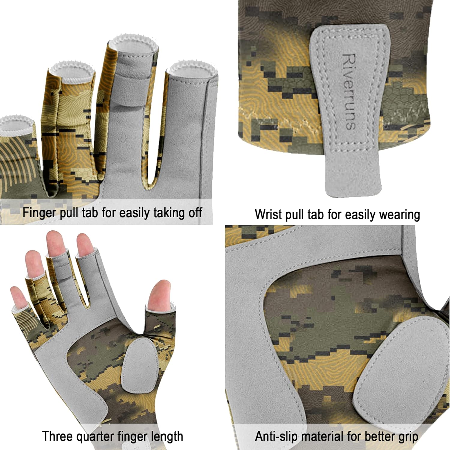 Aventik UPF50+ Fingerless Fish - огляд і ціна Fishing Boat Cover
